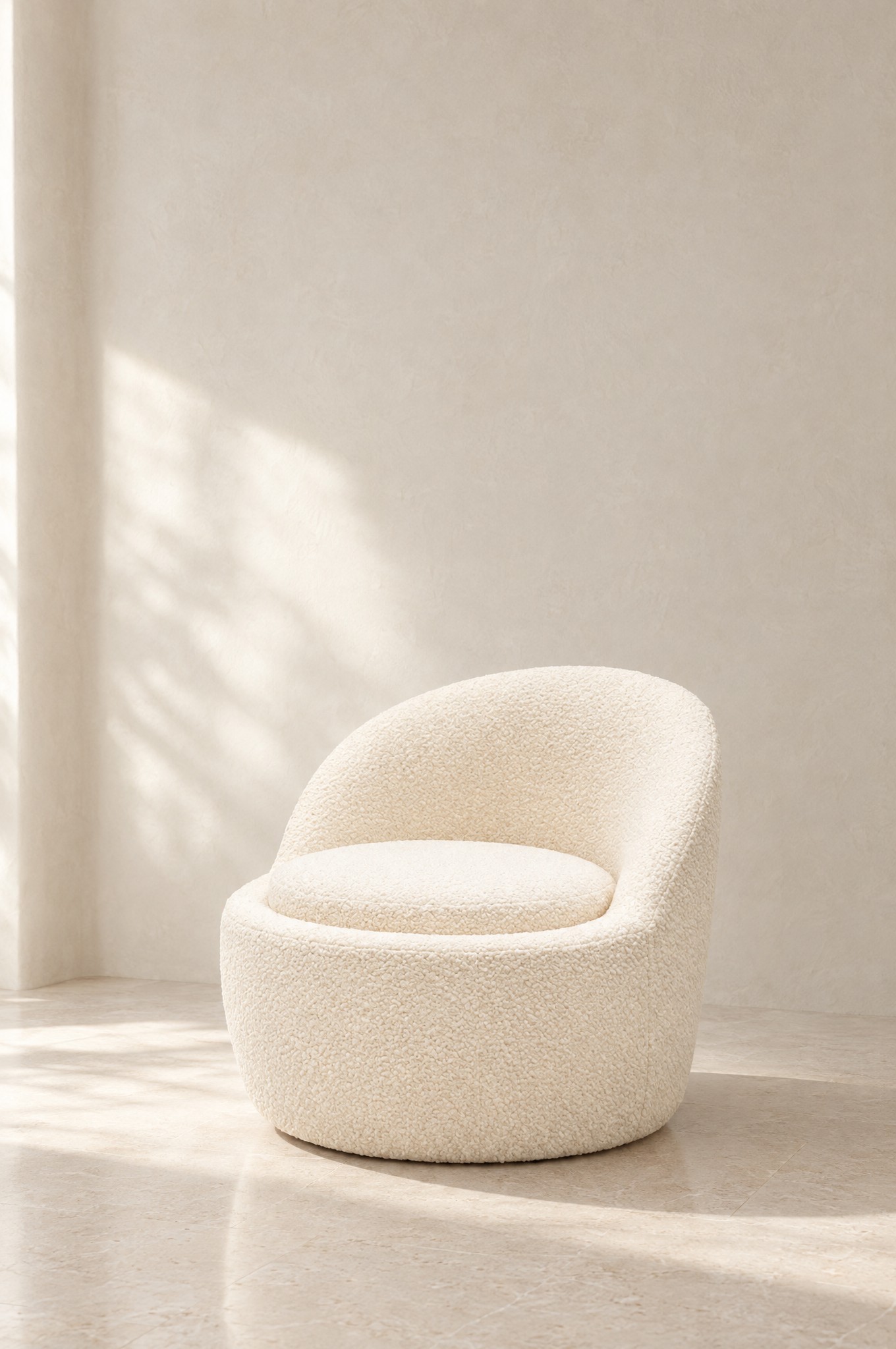 Munari Bouclé Hueso